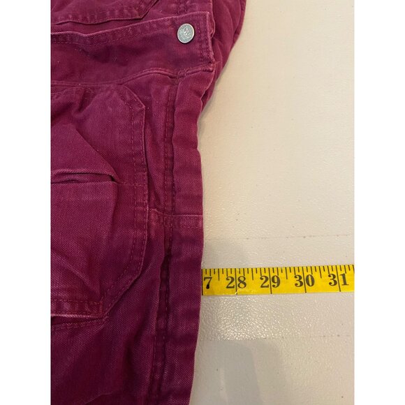 Berne Ladies Maroon Jacket Plaid Lining Snap Closures XL - Picture 15 of 16